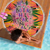 Notting Hill Carnival Beach Blanket Caribbean Culture Music Festival Feathered Dancer Tropical