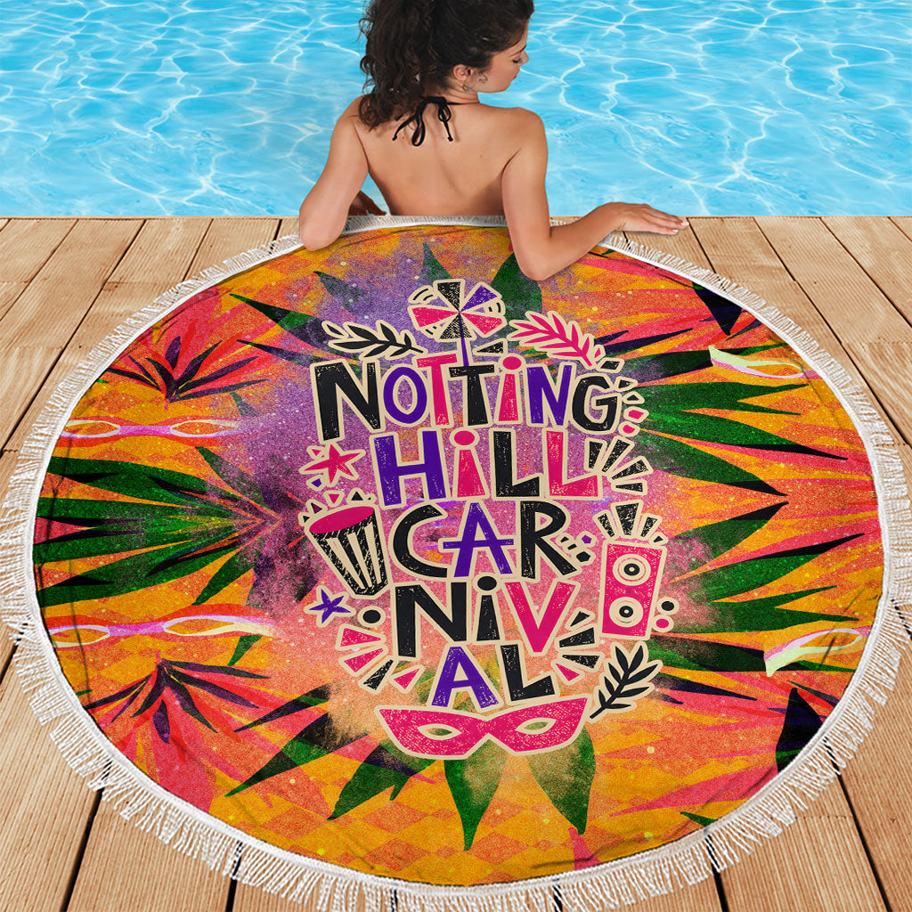 Notting Hill Carnival Beach Blanket Caribbean Culture Music Festival Feathered Dancer Tropical