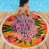 Notting Hill Carnival Beach Blanket Caribbean Culture Music Festival Feathered Dancer Tropical