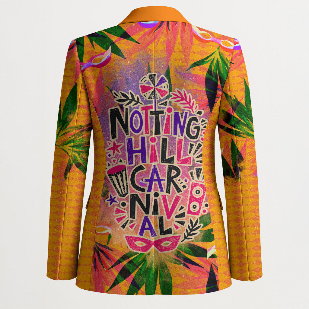 Notting Hill Carnival Blazer Caribbean Culture Music Festival Feathered Dancer Tropical