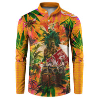 Notting Hill Carnival Button Sweatshirt Caribbean Culture Music Festival Feathered Dancer Tropical