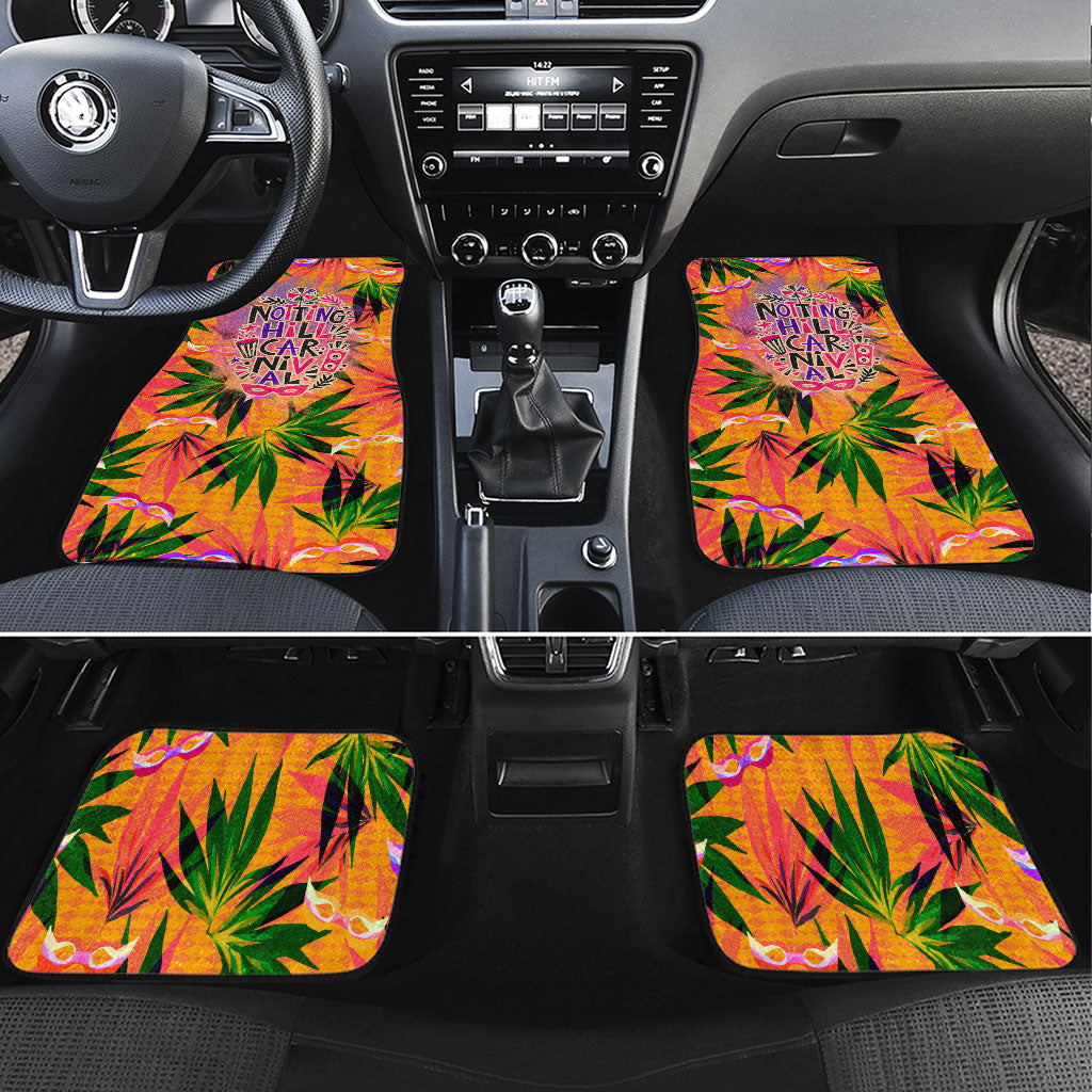 Notting Hill Carnival Car Mats Caribbean Culture Music Festival Feathered Dancer Tropical