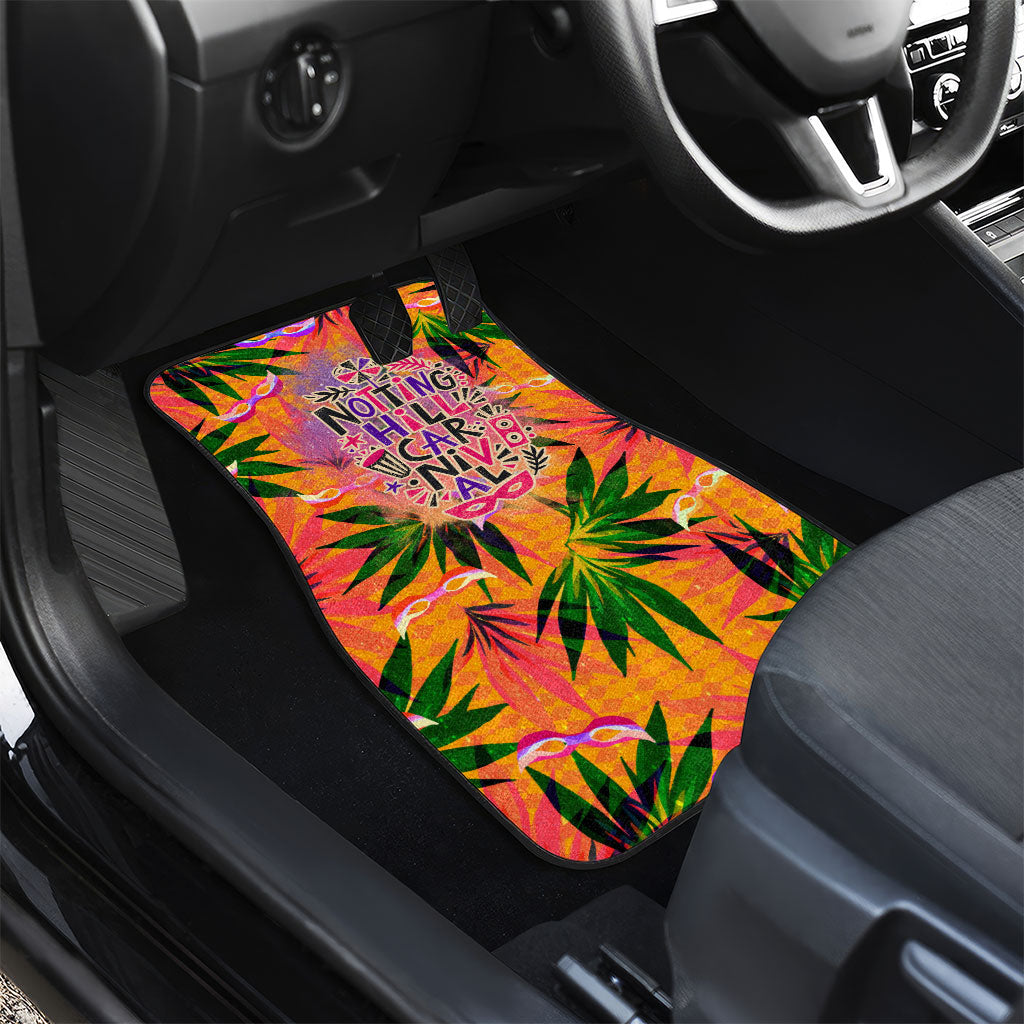 Notting Hill Carnival Car Mats Caribbean Culture Music Festival Feathered Dancer Tropical