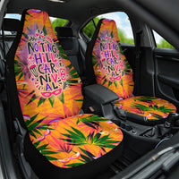 Notting Hill Carnival Car Seat Cover Caribbean Culture Music Festival Feathered Dancer Tropical