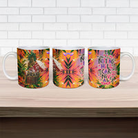 Notting Hill Carnival Ceramic Mug Caribbean Culture Music Festival Feathered Dancer Tropical