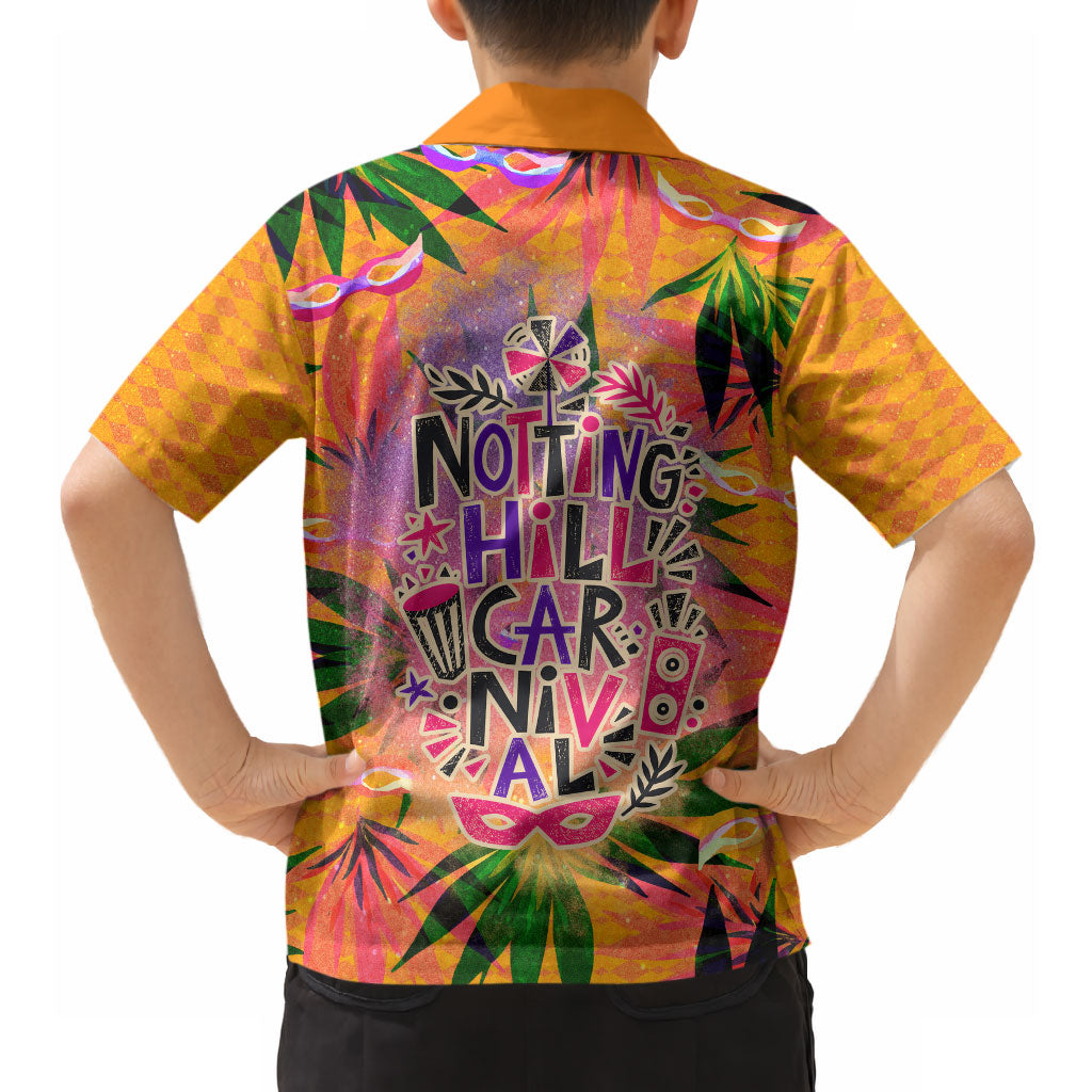 Notting Hill Carnival Hawaiian Shirt Caribbean Culture Music Festival Feathered Dancer Tropical