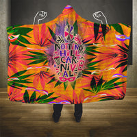 Notting Hill Carnival Hooded Blanket Caribbean Culture Music Festival Feathered Dancer Tropical