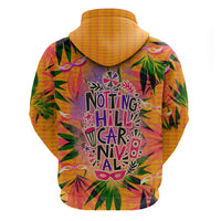 Notting Hill Carnival Hoodie Caribbean Culture Music Festival Feathered Dancer Tropical