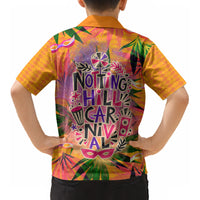 Notting Hill Carnival Kid Hawaiian Shirt Caribbean Culture Music Festival Feathered Dancer Tropical