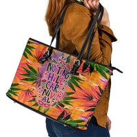 Notting Hill Carnival Leather Tote Bag Caribbean Culture Music Festival Feathered Dancer Tropical