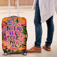 Notting Hill Carnival Luggage Cover Caribbean Culture Music Festival Feathered Dancer Tropical
