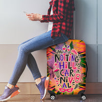 Notting Hill Carnival Luggage Cover Caribbean Culture Music Festival Feathered Dancer Tropical