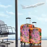 Notting Hill Carnival Luggage Cover Caribbean Culture Music Festival Feathered Dancer Tropical