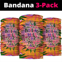 Notting Hill Carnival Neck Gaiter Caribbean Culture Music Festival Feathered Dancer Tropical