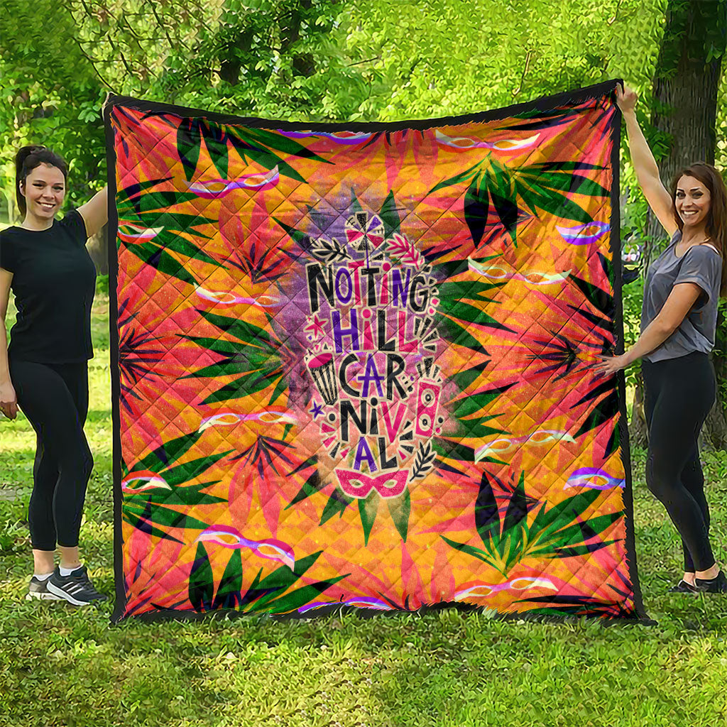 Notting Hill Carnival Quilt Caribbean Culture Music Festival Feathered Dancer Tropical