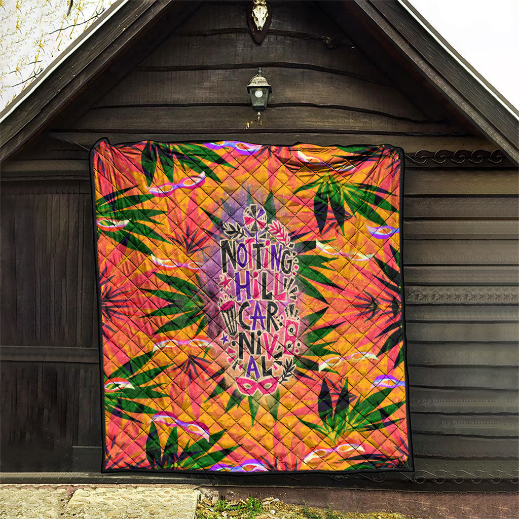 Notting Hill Carnival Quilt Caribbean Culture Music Festival Feathered Dancer Tropical