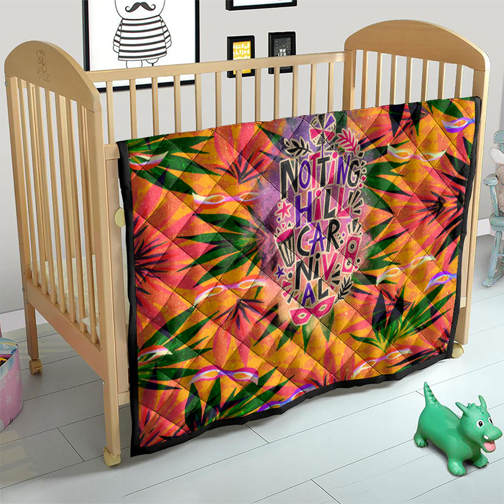 Notting Hill Carnival Quilt Caribbean Culture Music Festival Feathered Dancer Tropical