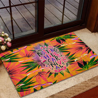 Notting Hill Carnival Rubber Doormat Caribbean Culture Music Festival Feathered Dancer Tropical