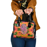 Notting Hill Carnival Shoulder Handbag Caribbean Culture Music Festival Feathered Dancer Tropical