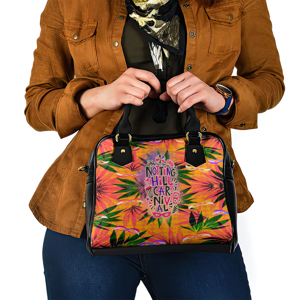 Notting Hill Carnival Shoulder Handbag Caribbean Culture Music Festival Feathered Dancer Tropical