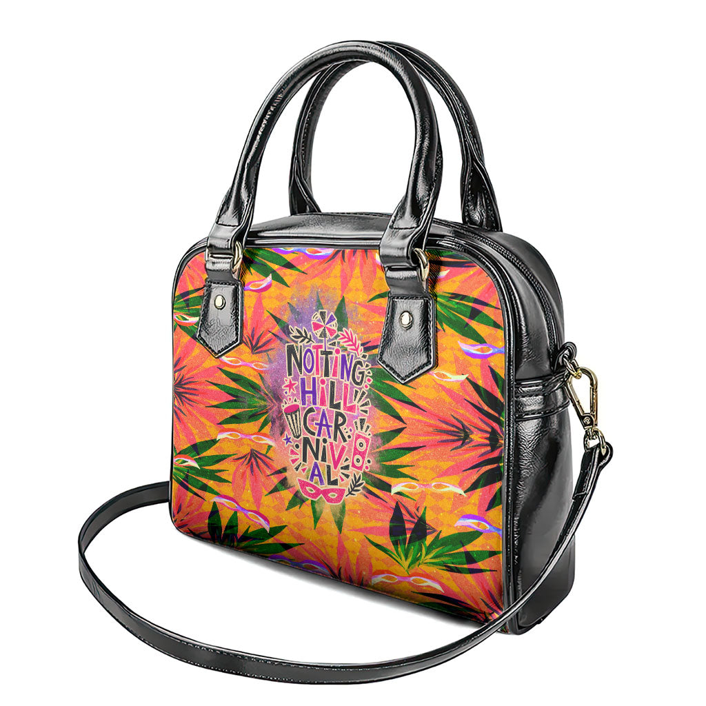 Notting Hill Carnival Shoulder Handbag Caribbean Culture Music Festival Feathered Dancer Tropical