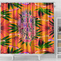 Notting Hill Carnival Shower Curtain Caribbean Culture Music Festival Feathered Dancer Tropical