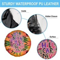 Notting Hill Carnival Spare Tire Cover Caribbean Culture Music Festival Feathered Dancer Tropical