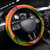 Notting Hill Carnival Steering Wheel Cover Caribbean Culture Music Festival Feathered Dancer Tropical