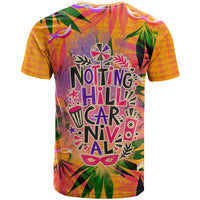 Notting Hill Carnival T Shirt Caribbean Culture Music Festival Feathered Dancer Tropical