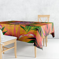 Notting Hill Carnival Tablecloth Caribbean Culture Music Festival Feathered Dancer Tropical