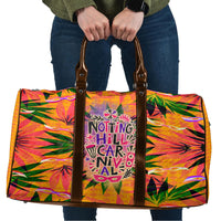Notting Hill Carnival Travel Bag Caribbean Culture Music Festival Feathered Dancer Tropical