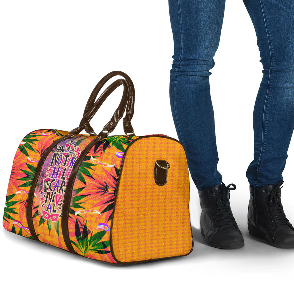Notting Hill Carnival Travel Bag Caribbean Culture Music Festival Feathered Dancer Tropical