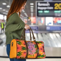 Notting Hill Carnival Travel Bag Caribbean Culture Music Festival Feathered Dancer Tropical