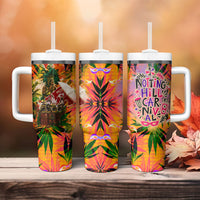 Notting Hill Carnival Tumbler With Handle Caribbean Culture Music Festival Feathered Dancer Tropical