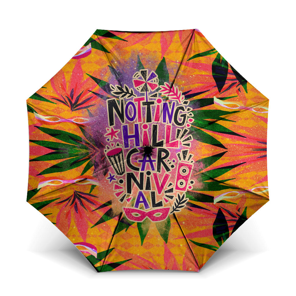 Notting Hill Carnival Umbrella Caribbean Culture Music Festival Feathered Dancer Tropical