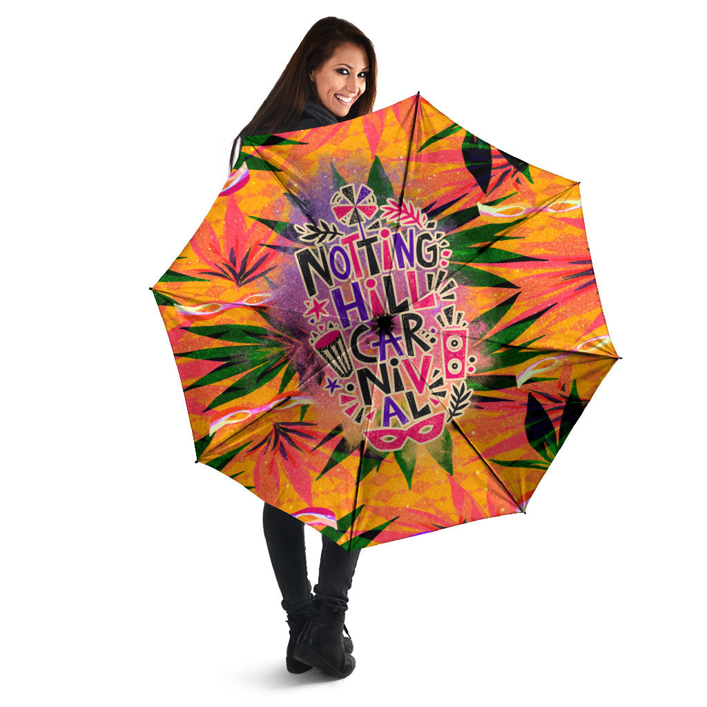 Notting Hill Carnival Umbrella Caribbean Culture Music Festival Feathered Dancer Tropical
