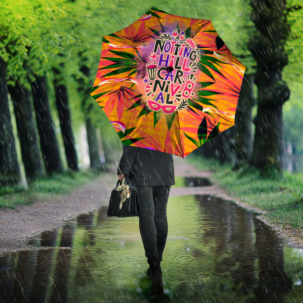 Notting Hill Carnival Umbrella Caribbean Culture Music Festival Feathered Dancer Tropical