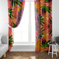 Notting Hill Carnival Window Curtain Caribbean Culture Music Festival Feathered Dancer Tropical