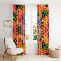 Notting Hill Carnival Window Curtain Caribbean Culture Music Festival Feathered Dancer Tropical