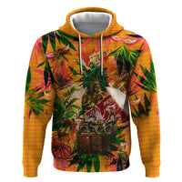 Notting Hill Carnival Zip Hoodie Caribbean Culture Music Festival Feathered Dancer Tropical