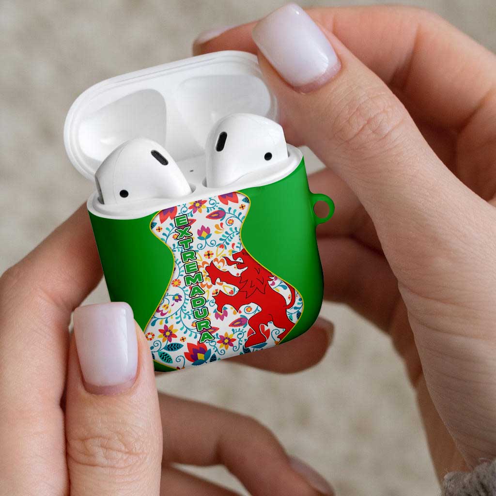 Extremadura Flag AirPods Case Autonomous Community of Spain - Wonder Print Shop
