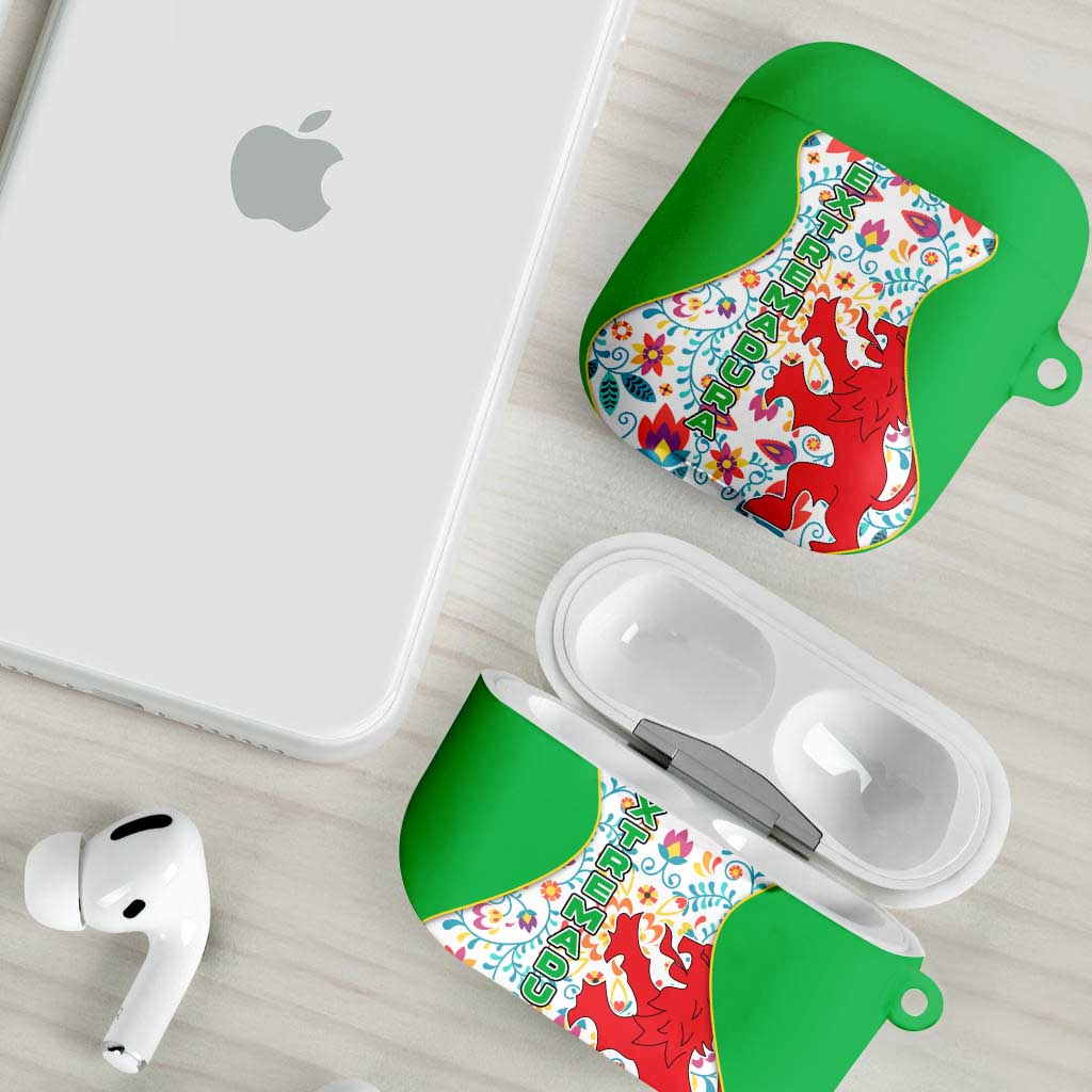 Extremadura Flag AirPods Case Autonomous Community of Spain - Wonder Print Shop