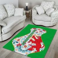 Extremadura Flag Area Rug Autonomous Community of Spain - Wonder Print Shop