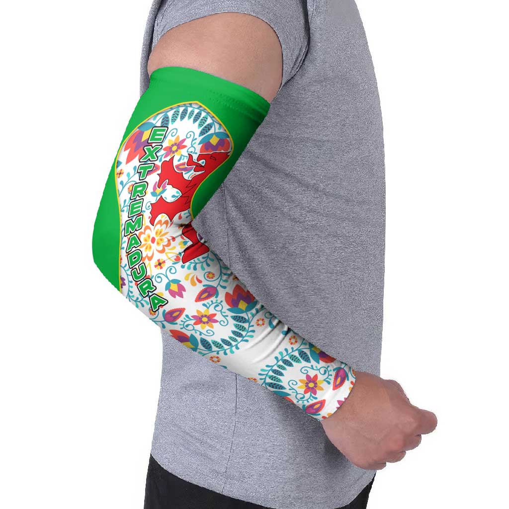 Extremadura Flag Arm Sleeves Autonomous Community of Spain - Wonder Print Shop