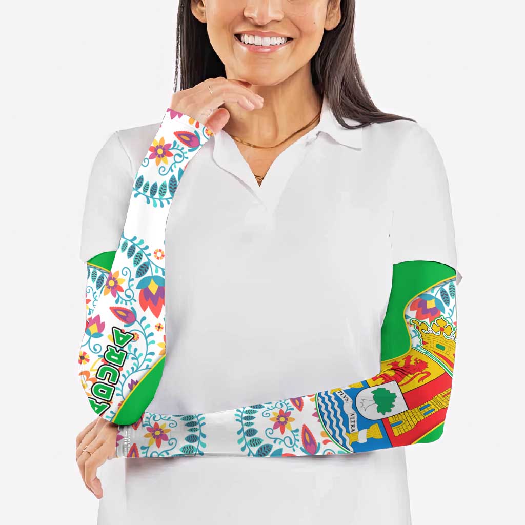 Extremadura Flag Arm Sleeves Autonomous Community of Spain - Wonder Print Shop