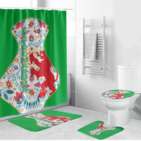 Extremadura Flag Bathroom Set Autonomous Community of Spain - Wonder Print Shop