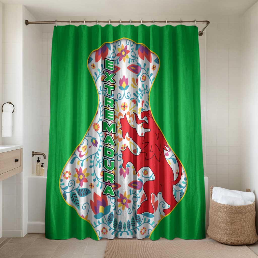 Extremadura Flag Bathroom Set Autonomous Community of Spain - Wonder Print Shop
