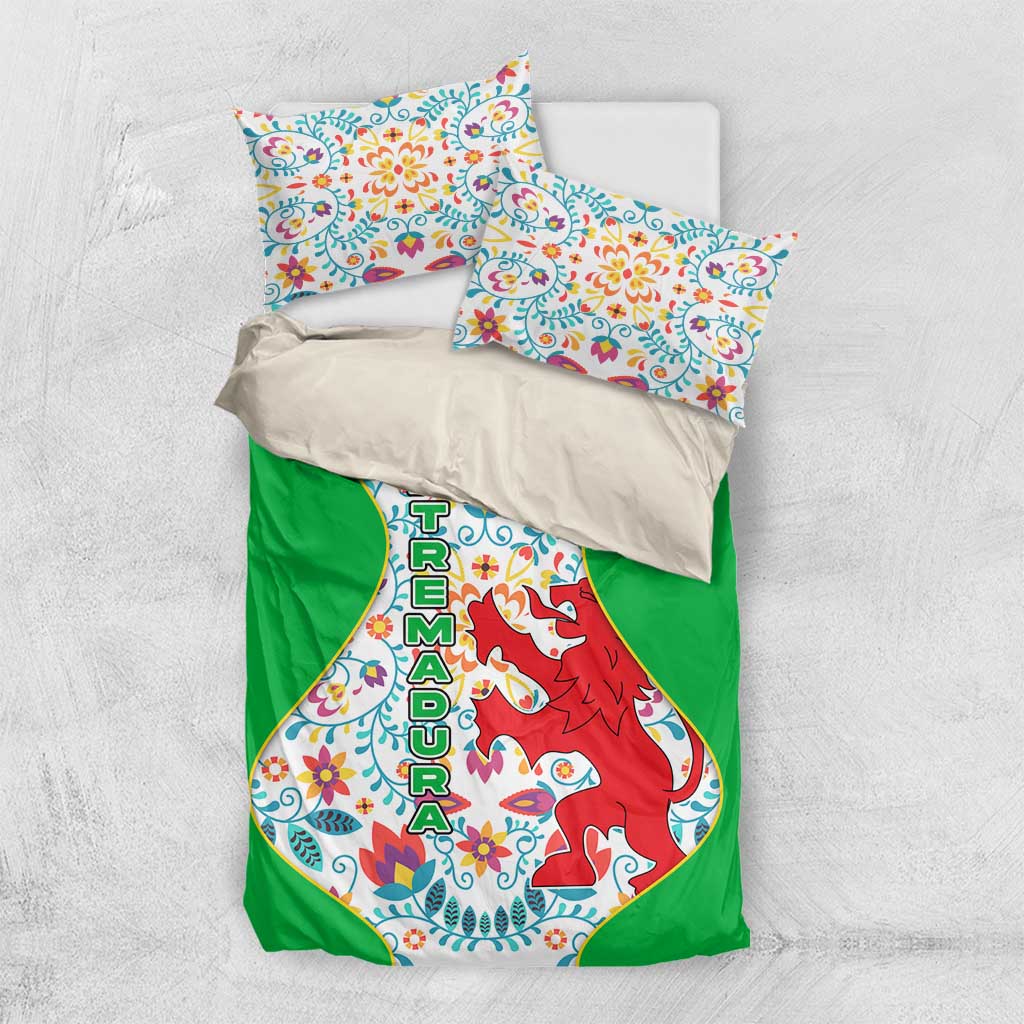 Extremadura Flag Bedding Set Autonomous Community of Spain - Wonder Print Shop