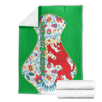 Extremadura Flag Blanket Autonomous Community of Spain - Wonder Print Shop