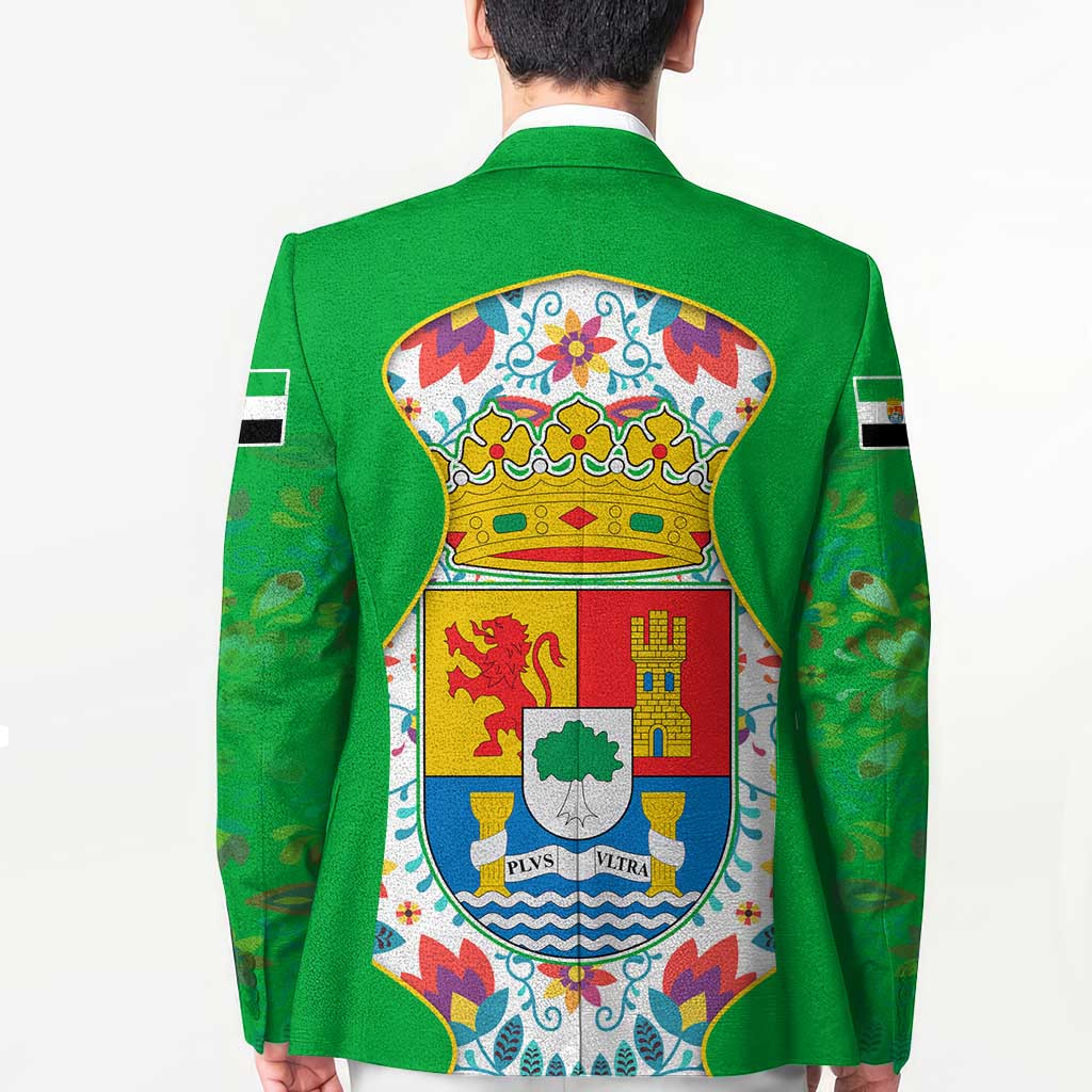 Extremadura Flag Blazer Autonomous Community of Spain - Wonder Print Shop